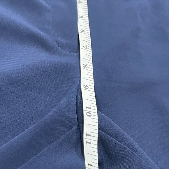 NWT Women's Sz. 2 Navy High Rise Pull-On Slimming Waist Flare Leg Pant w/Pockets - Picture 14 of 16